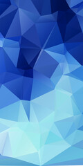 Blue Abstract Color Polygon Background Design, Abstract Geometric Origami Style With Gradient