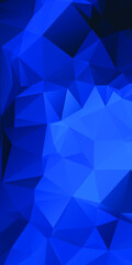 Blue Abstract Color Polygon Background Design, Abstract Geometric Origami Style With Gradient