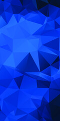 Obraz premium Blue Abstract Color Polygon Background Design, Abstract Geometric Origami Style With Gradient