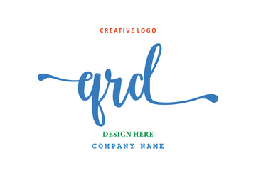 QRD lettering logo is simple, easy to understand and authoritative
