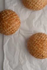 Traditional Oriental sweetness made of flour and molasses 