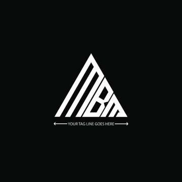MBM letter logo creative design. MBM unique design
