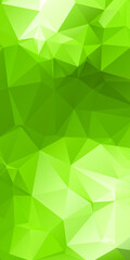 Green Abstract Color Polygon Background Design, Abstract Geometric Origami Style With Gradient