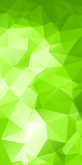 Green Abstract Color Polygon Background Design, Abstract Geometric Origami Style With Gradient