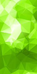 Green Abstract Color Polygon Background Design, Abstract Geometric Origami Style With Gradient