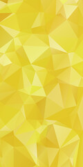 Yellow Abstract Color Polygon Background Design, Abstract Geometric Origami Style With Gradient