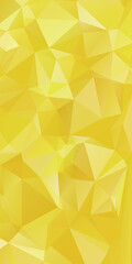 Yellow Abstract Color Polygon Background Design, Abstract Geometric Origami Style With Gradient