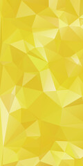 Yellow Abstract Color Polygon Background Design, Abstract Geometric Origami Style With Gradient