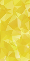 Yellow Abstract Color Polygon Background Design, Abstract Geometric Origami Style With Gradient