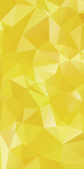 Yellow Abstract Color Polygon Background Design, Abstract Geometric Origami Style With Gradient