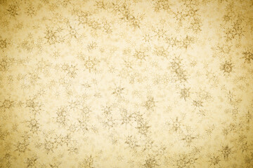 snowflakes on paper texture