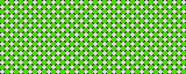 The grid pattern is used as a background for the design of advertising materials.