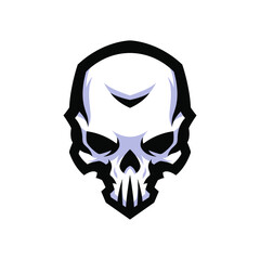 skull logo esport style