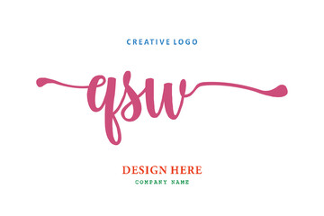 QSW lettering logo is simple, easy to understand and authoritative