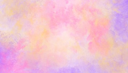 Watercolor aquarelle violet pink and peach abstract background wallpaper hand-drawn digital illustration. Bright summer background. Print quality.
