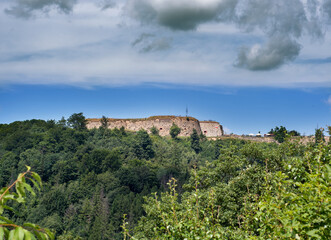 Fototapeta na wymiar Srebrna Gora fortress 