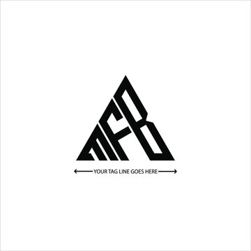 MFB letter logo creative design. MFB unique design
