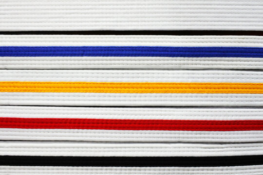 Coloured East Asian martial arts belt ranks