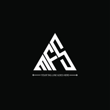 MFS letter logo creative design. MFS unique design