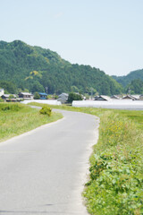 日本の田舎の風景