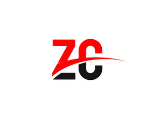 ZC Letter Initial Logo Design Template