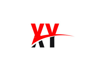 XY Letter Initial Logo Design Template