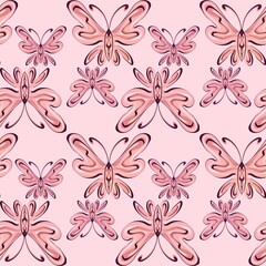 Seamless baby pattern
Butterfly Pattern