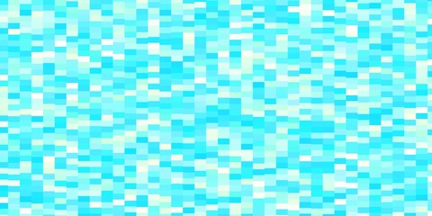 Light Blue, Green vector texture in rectangular style.