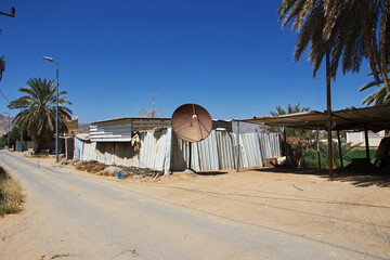 The arab village close Najran, Asir region, Saudi Arabia