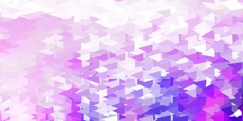 Dark purple, pink vector geometric polygonal layout.