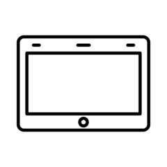 Ipad Vector Line Icon Design