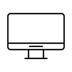  Lcd Vector Line Icon Design