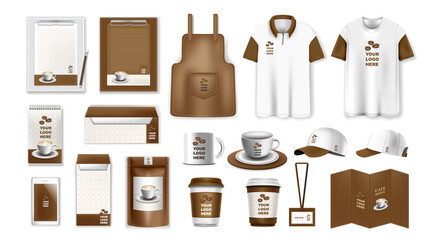 Corporate identity template set. Branding design. Business stationery mockups.