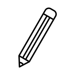 Pencile Vector Line Icon Design