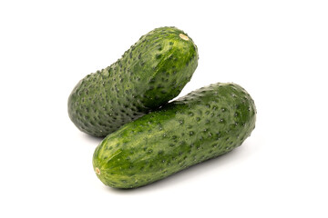 cucumber vegetable isolated on white background