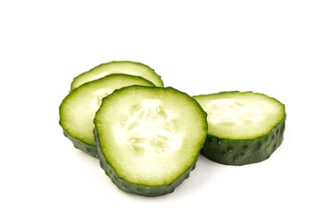 cucumber vegetable isolated on white background