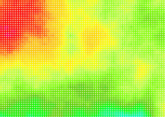 Color Pixels Cloud Abstract Computational Generative Art background illustration