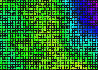 Obraz premium Color Pixels Cloud Abstract Computational Generative Art background illustration