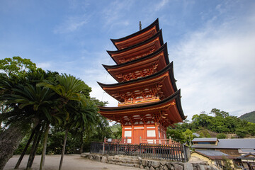《広島県》宮島　五重塔