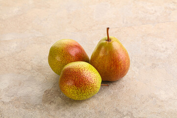 Sweet ripe and juicy pear trout