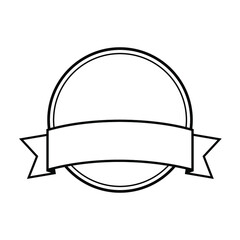 vector circle logo badge frame