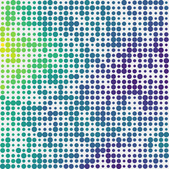 Color Pixels Cloud Abstract Computational Generative Art background illustration