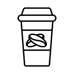 Coffee Free Vector Line Icon Design