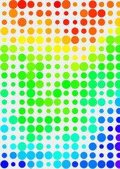 Color Pixels Cloud Abstract Computational Generative Art background illustration