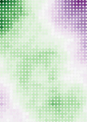 Color Pixels Cloud Abstract Computational Generative Art background illustration