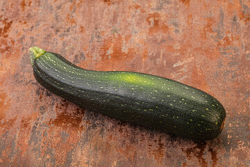 Tasty young organic natural zucchini