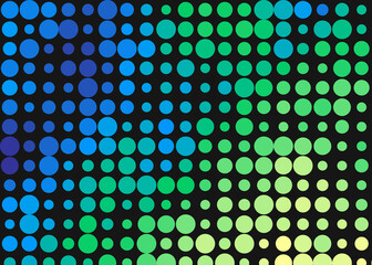 Color Pixels Cloud Abstract Computational Generative Art background illustration
