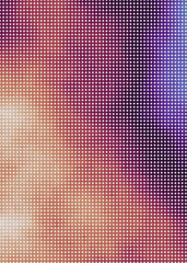 Color Pixels Cloud Abstract Computational Generative Art background illustration