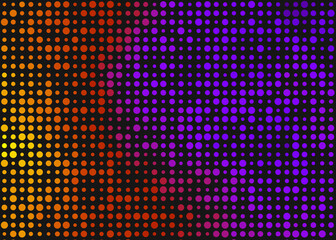 Color Pixels Cloud Abstract Computational Generative Art background illustration