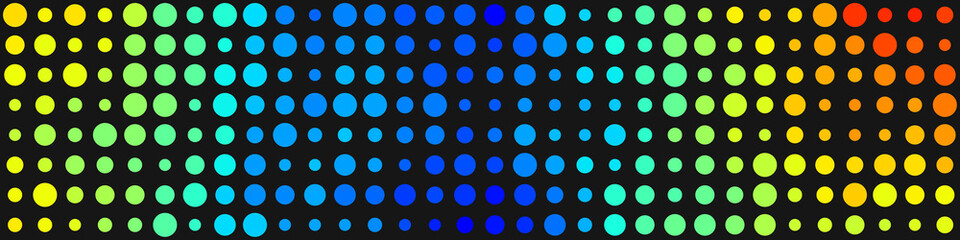 Color Pixels Cloud Abstract Computational Generative Art background illustration